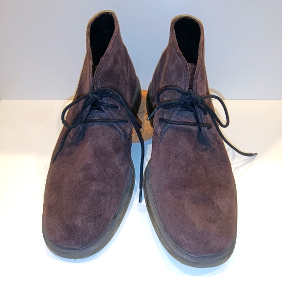 calvin klein men's ulysses suede chukka boot